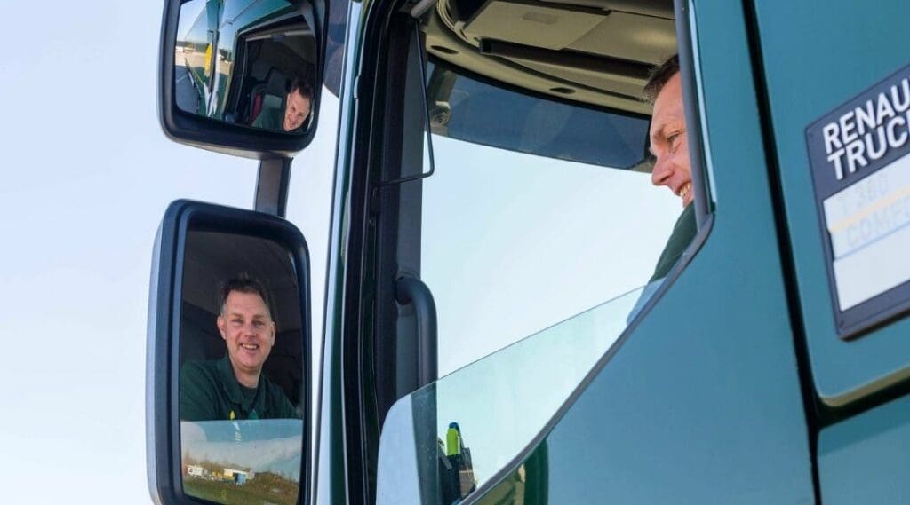 Vrachtwagenchauffeur worden, Schiphol
